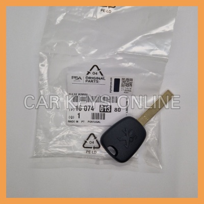 Genuine Peugeot Transponder Key (16 074 613 80)