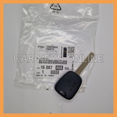 Genuine Peugeot 107 Transponder Key (16 087 468 80)