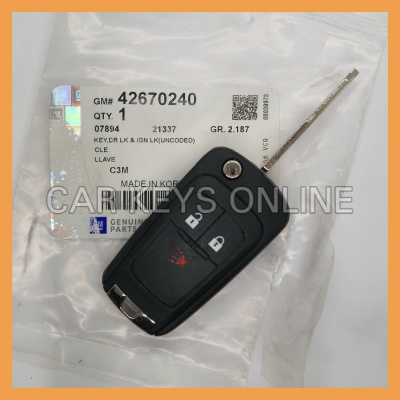 Genuine Chevrolet Spark Remote Key (2013 - 2015) - 42670240