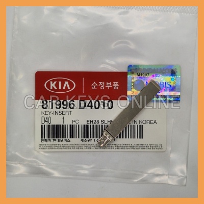 Genuine Kia Remote Key Blade (81996-D4010)