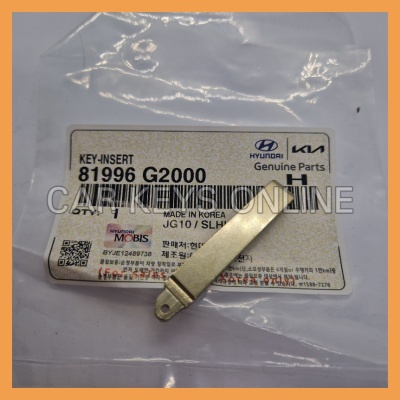 Genuine Hyundai Remote Key Blade (81996-G2000)