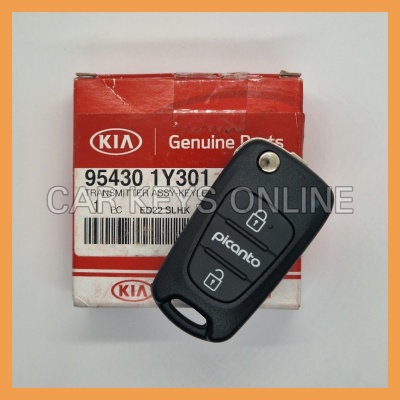 Genuine Kia Picanto Flip Remote Key (2012 - 2013) (95430-1Y301)