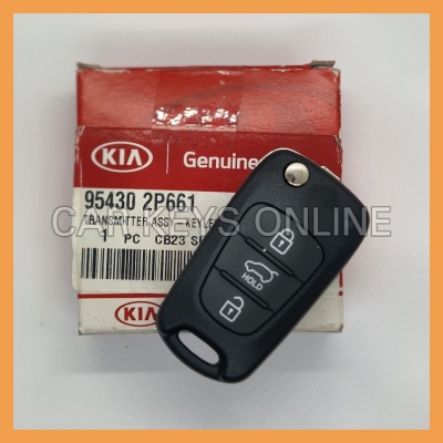 Genuine Kia Sorento Flip Remote Key (2009 - 2012) (95430-2P661)