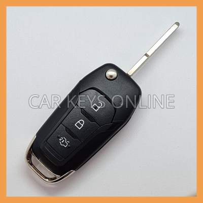 Aftermarket 3 Button Flip Remote Key Case for Ford