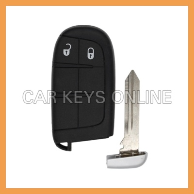 Aftermarket 2 Button Smart Remote Key for Jeep Cherokee (14 - 20) - 68143501AC