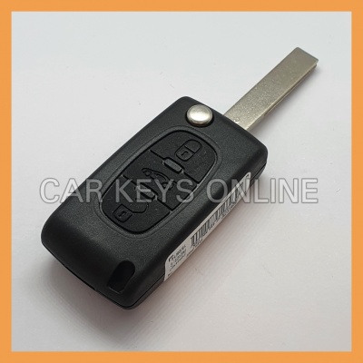 Key Shell Remote Control Peugeot 407CC 308CC 307CC 207CC Ref