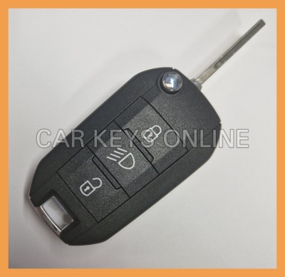 Aftermarket 3 Button Remote Key for PSA (1617021580 / 1617020980 / 1656524180)